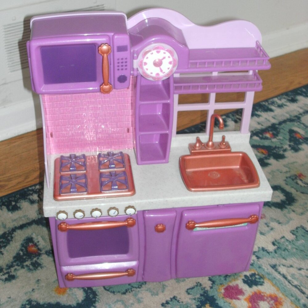 Our Generation Toy Gourmet Kitchen Oven Dishwasher Microwave Sink for 18" Dolls